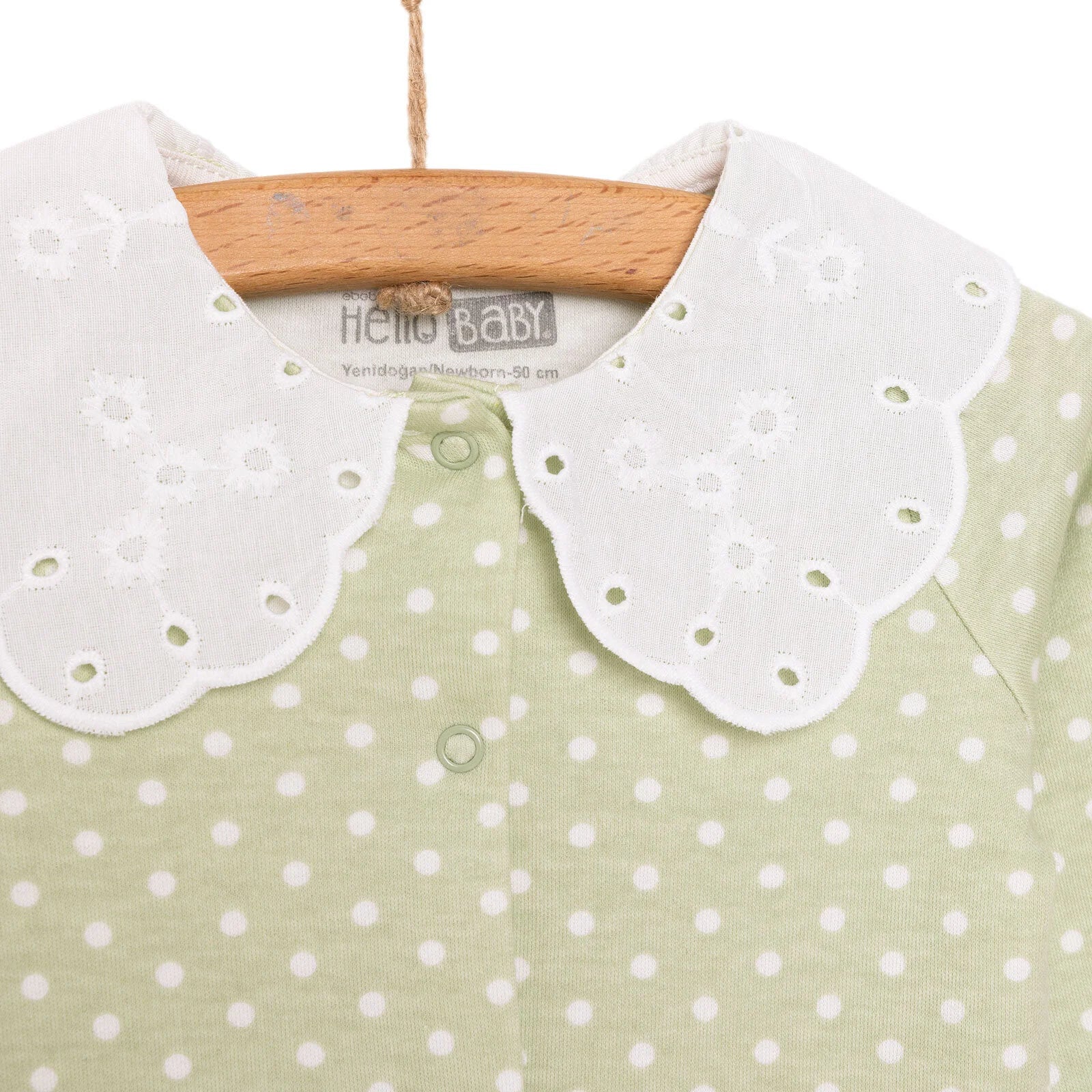 HelloBaby Newborn Girl Footed Jumpsuit - Multicolour - ebebek - Black Friday