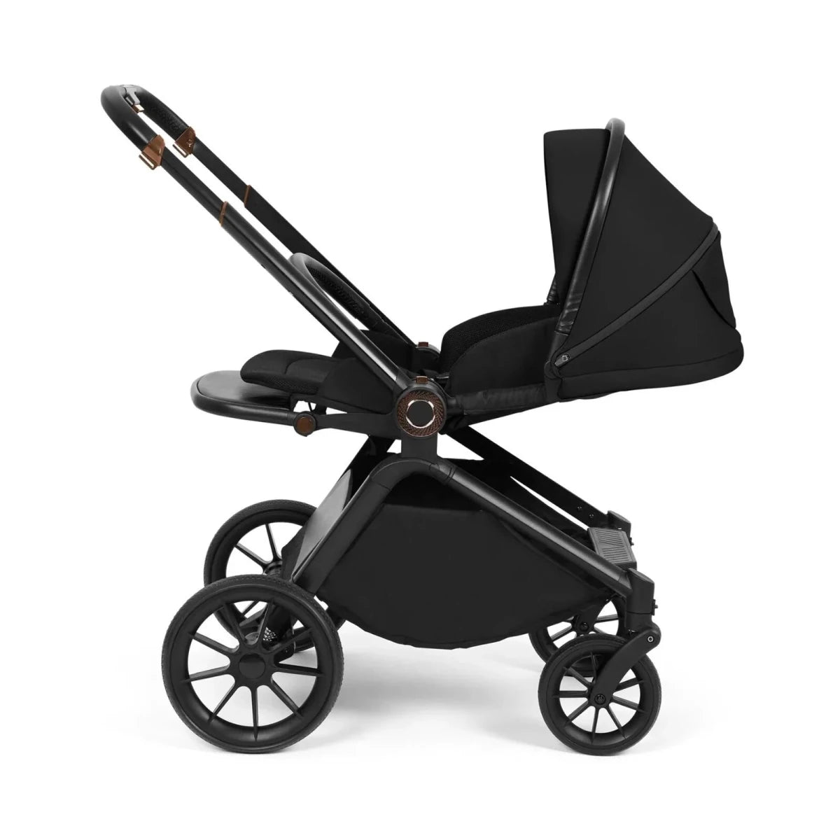 Ickle Bubba Altima Pram 9 pcs - Black Black - ebebek