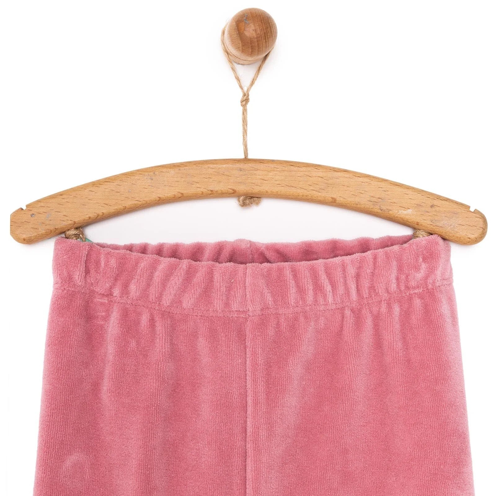 HelloBaby Girl Velvet Footed Bottom - Dark Pink - ebebek - Black Friday