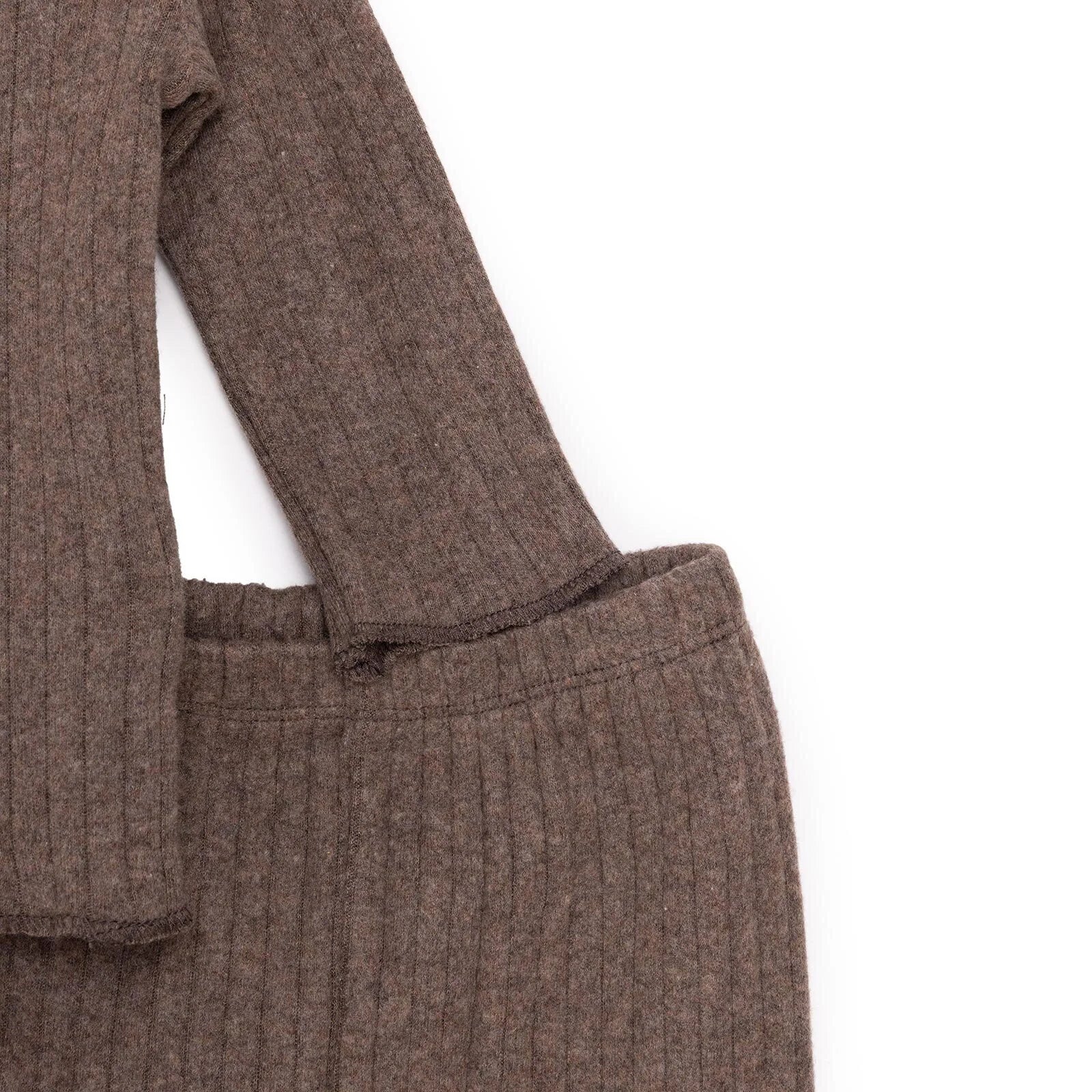 HelloBaby Boy Long Sleeve Pyjamas Set - Brown - ebebek - Black Friday