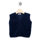 HelloBaby Basic Fleece Vest - Indigo - ebebek - Black Friday