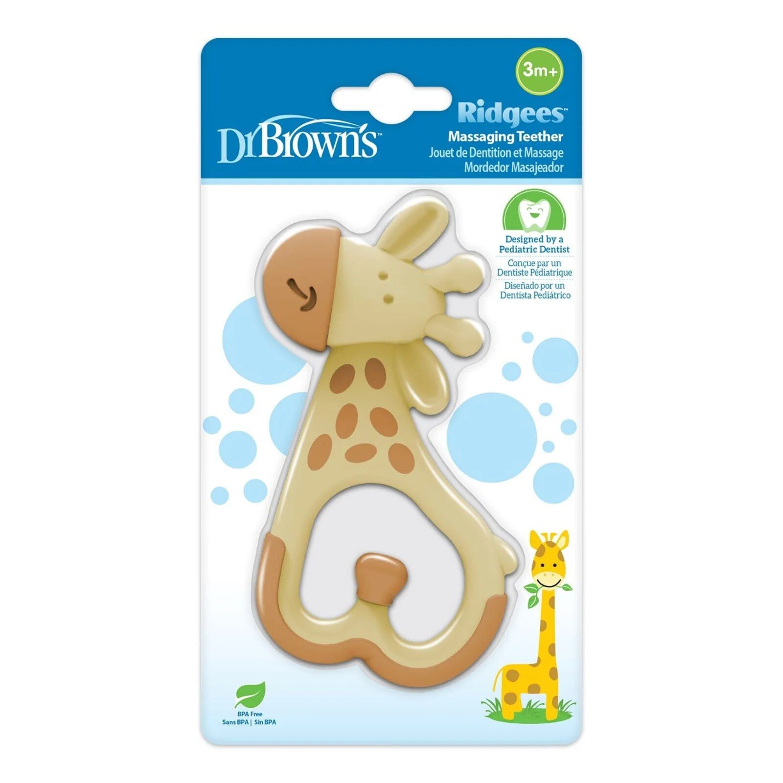 Dr. Brown's Ridgees Giraffe Massaging Teether - ebebek - Black Friday