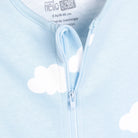 HelloBaby Newborn Baby Boy Footed Jumpsuit - Light Blue - ebebek - Black Friday