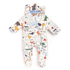 MidiMod Newborn Baby Boy Hooded - Footed Jumpsuit - ebebek - Black Friday
