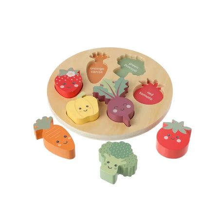 Orange Tree Toys Happy Veggies Puzzles - ebebek