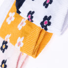 HelloBaby Baby Girl Flower Patterned Socks 3 Pcs - Yellow - ebebek - Black Friday