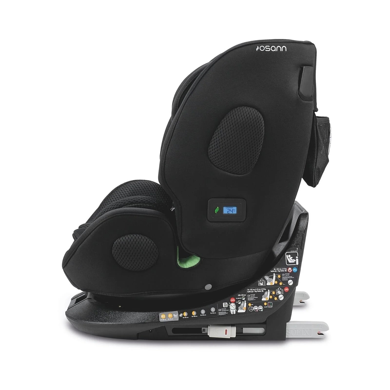 Osann One360 0+/1/2/3 Climax ECE R129/03 Car Seat - Black - ebebek - Black Friday