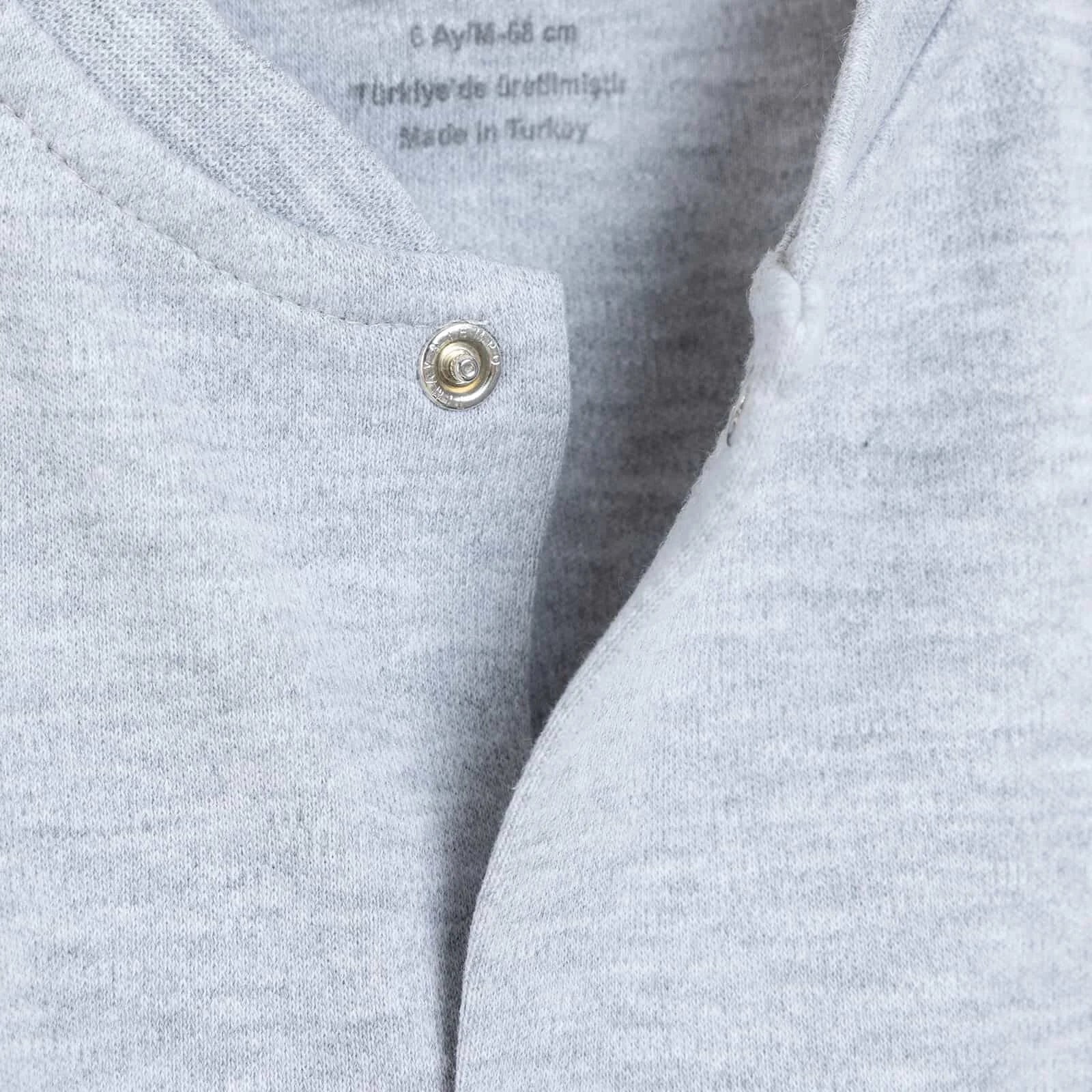 HelloBaby Basic Ribbed Vest - Grey Melange - ebebek - Black Friday