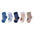 HelloBaby Ankle Socks 5 pcs - Blue Printed - ebebek - Black Friday