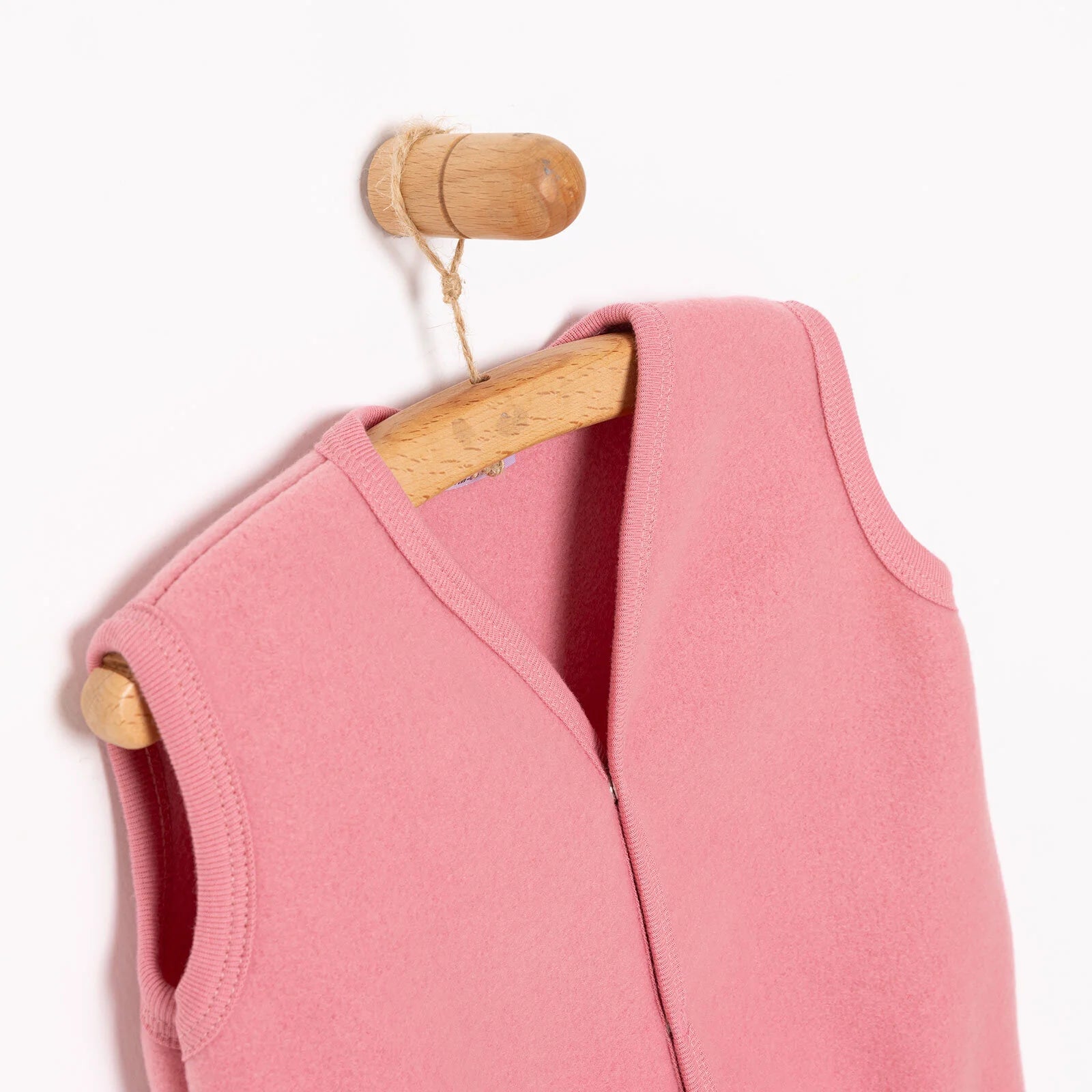 HelloBaby Basic Fleece Vest - Light Rose - ebebek - Black Friday