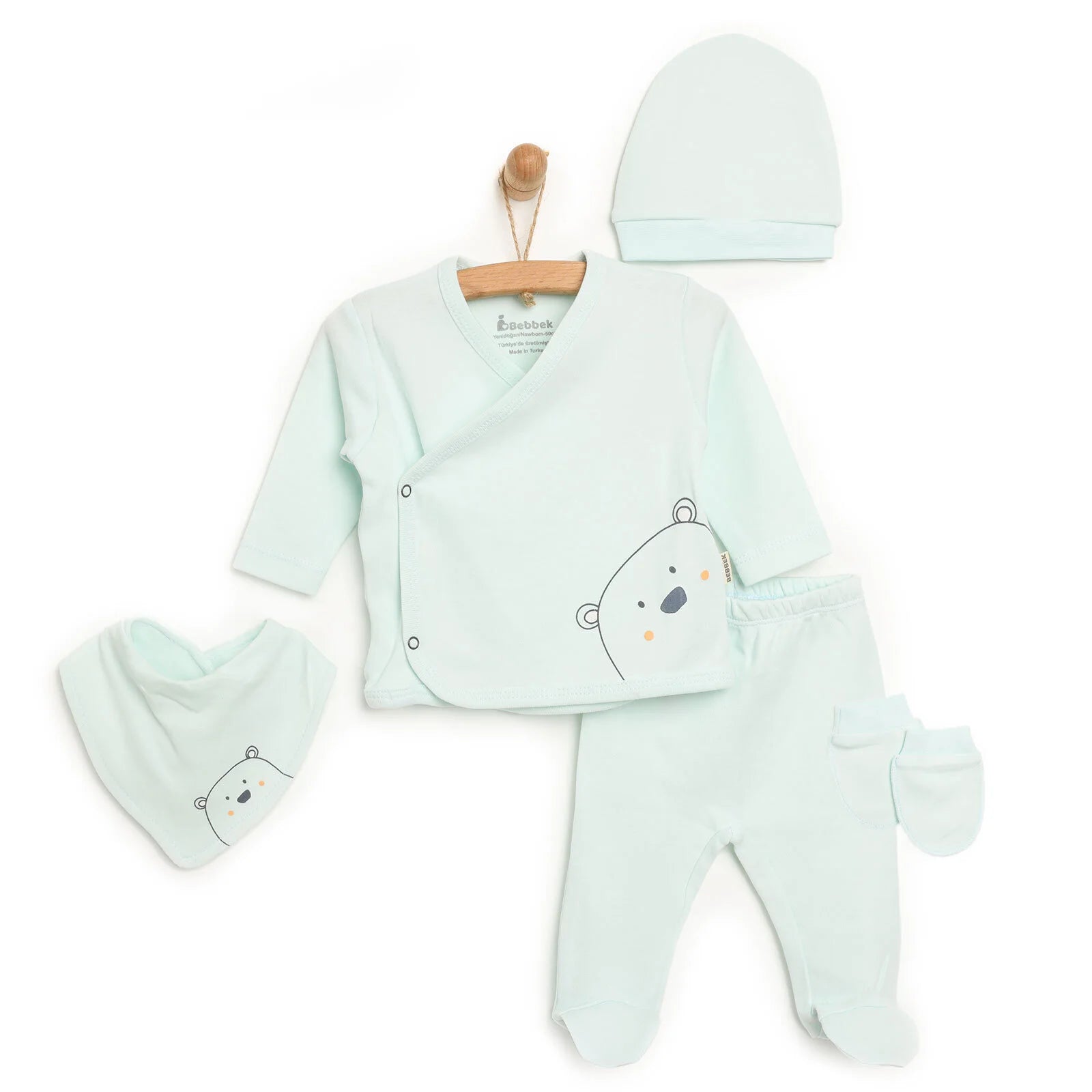 Bebbek Baby Boy 5 Pcs Newborn Gift Starter Set - Multicolour - ebebek - Black Friday