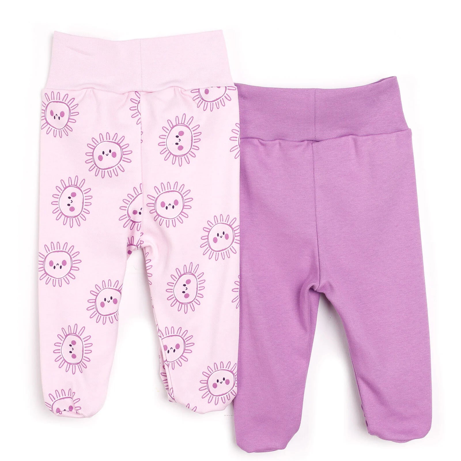 HelloBaby 2 Piece Footed Bottom - Purple - ebebek - Black Friday