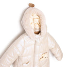 Midimod Basic Girl Rabbit Pocket Coat - Yellow - ebebek - Black Friday