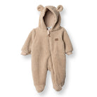 Midimod Newborn Welsoft Footed Jumpsuit - Light Brown - ebebek - Black Friday