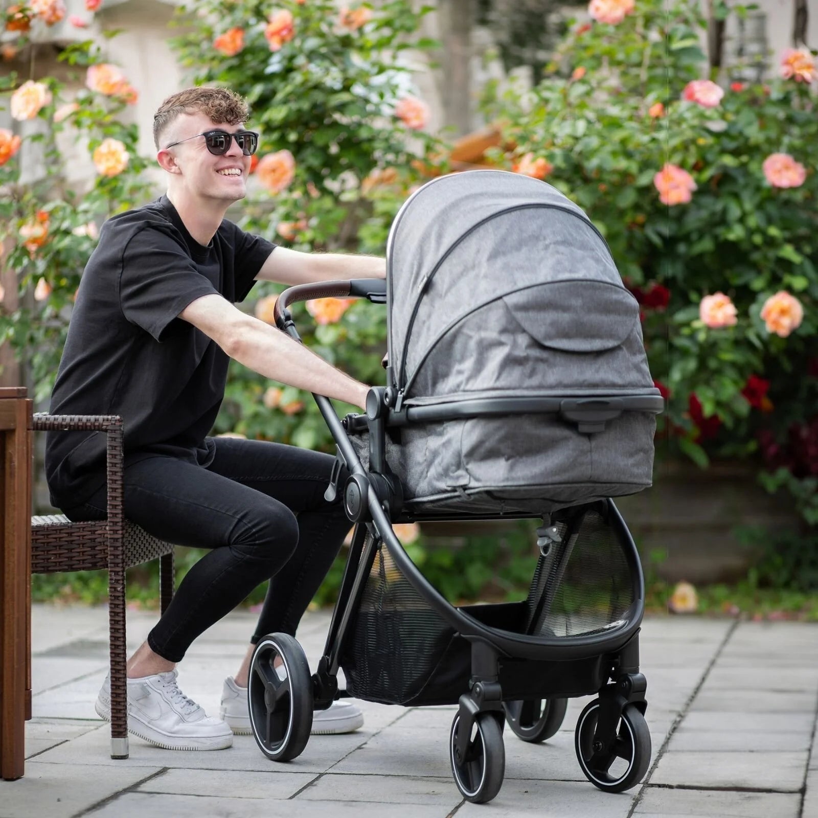 Red Kite Push Me Pace i - Size 3 - in - 1 Travel System - Grey - ebebek - Black Friday