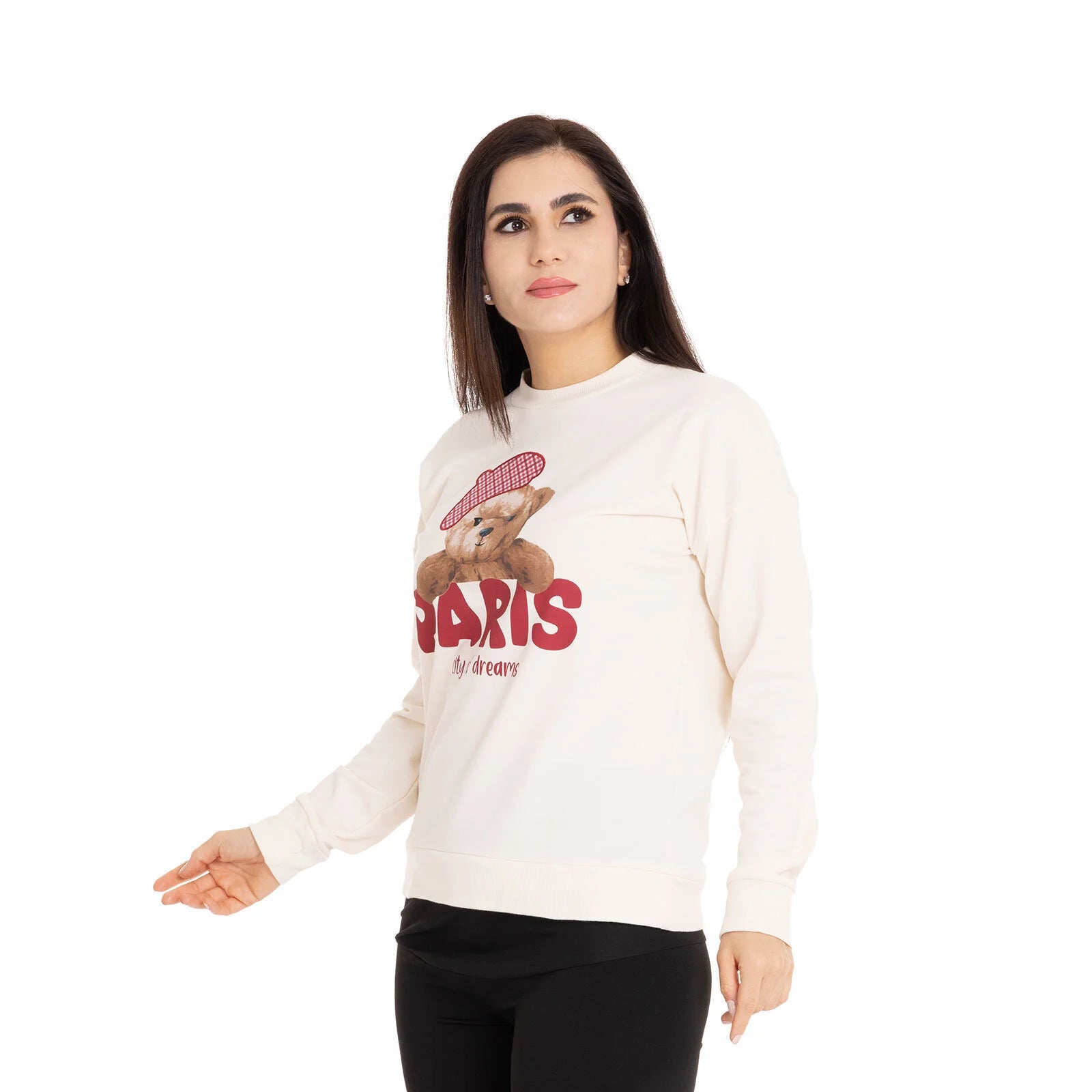 baby mom Mini Me Mom Maternity Sweatshirt - Ecru - ebebek - Black Friday