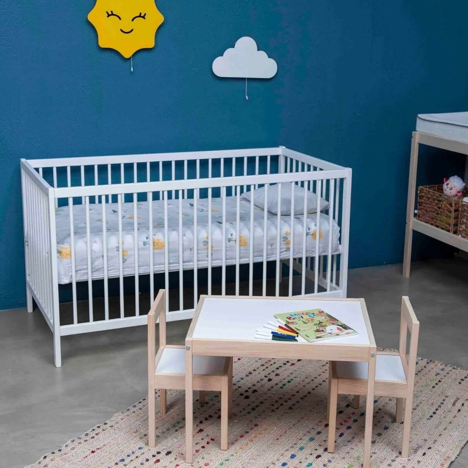 Outlet - Montessori Wooden Table&Chair Set for Kids - ebebek - Black Friday