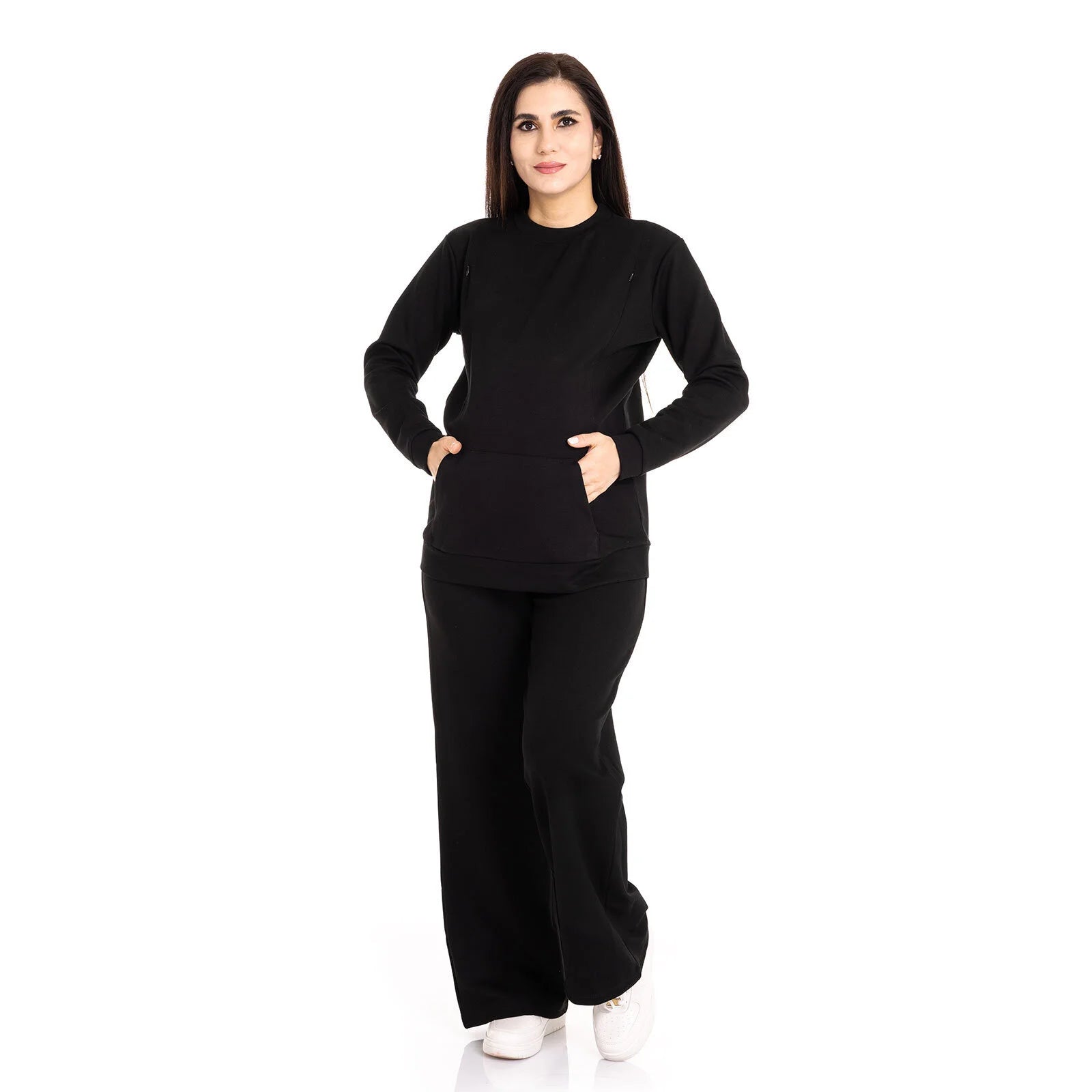 baby mom Mom Maternity Sweatshirt - Black - ebebek - Black Friday