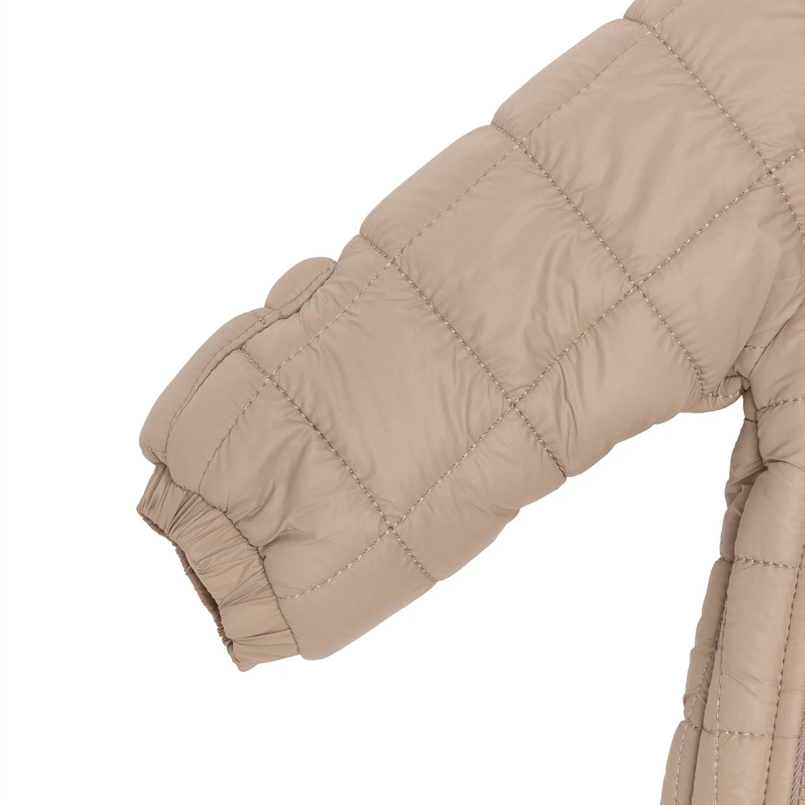 Midimod Basic Boy Quilted Snowsuit - Beige - ebebek - Black Friday