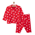 HelloBaby Girl Long Sleeve Pyjamas Set - Red - ebebek - Black Friday