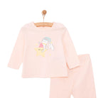 HelloBaby Girl Long Sleeve Pyjamas Set - Light Pink - ebebek - Black Friday