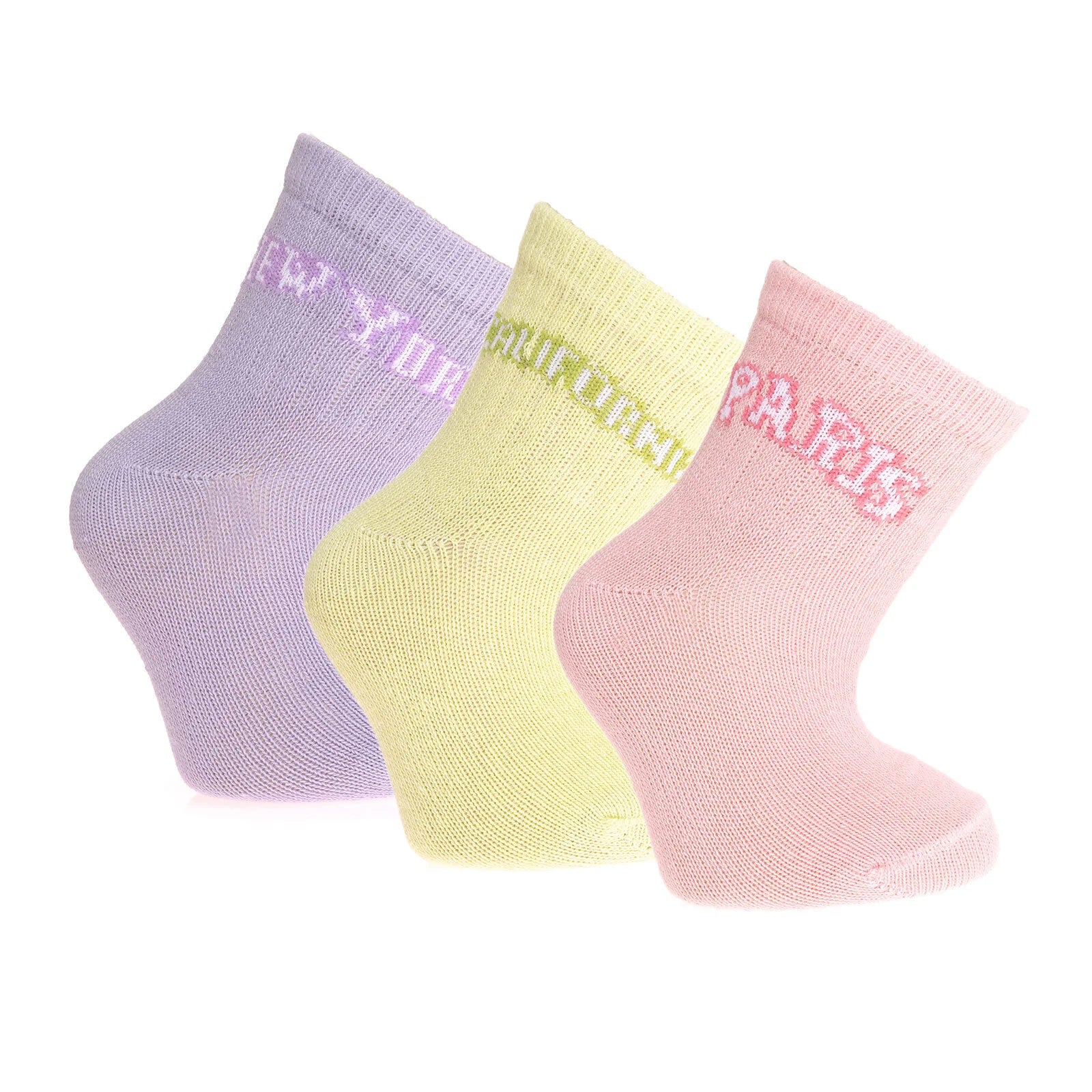 HelloBaby Baby Socks 3 Pack - Light Pink - ebebek - Black Friday