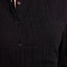 baby mom Muslin Maternity Dress - Black - ebebek - Black Friday