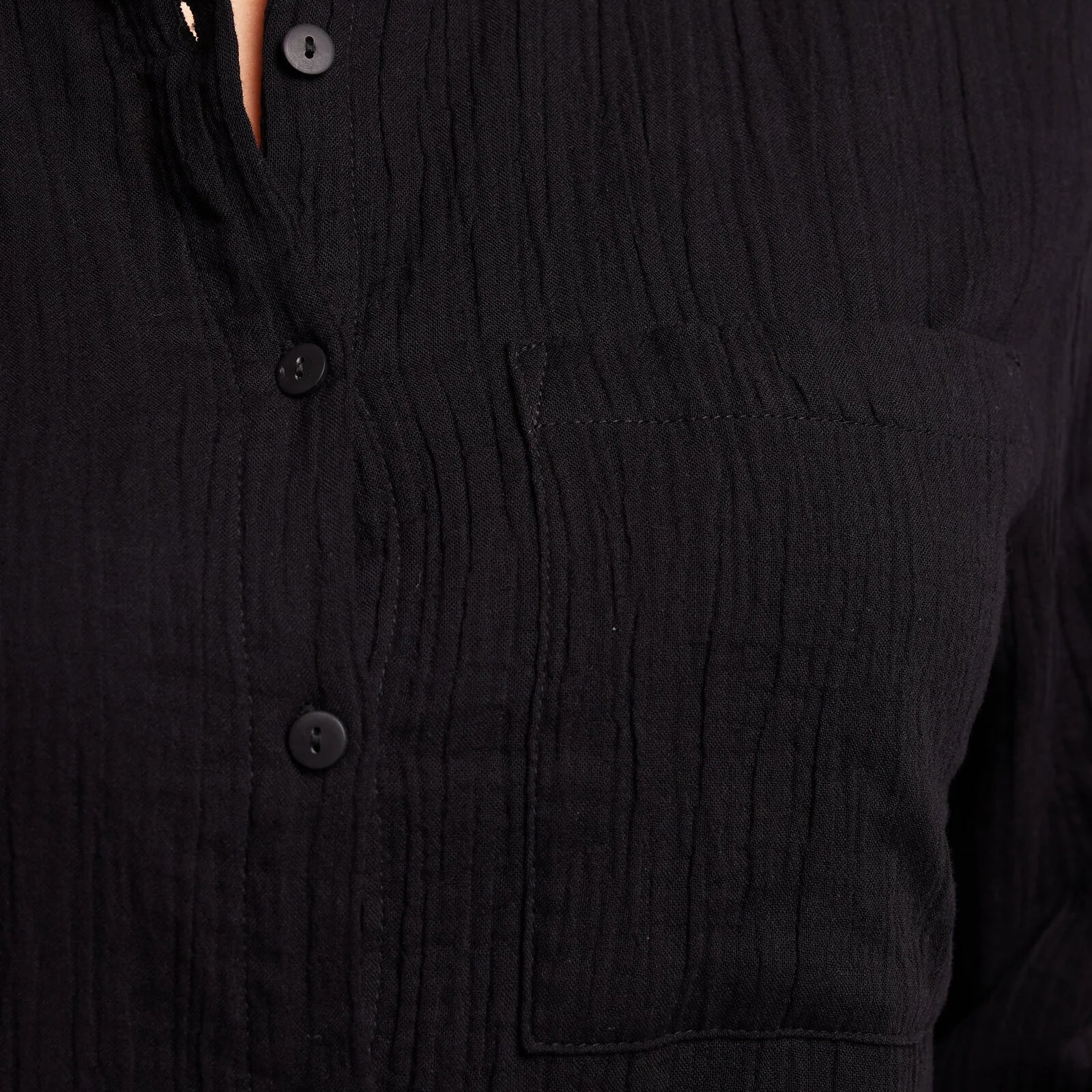 baby mom Muslin Maternity Dress - Black - ebebek - Black Friday