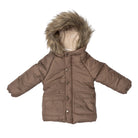 Midimod Basic Boy Hoodie Coat - Brown - ebebek - Black Friday