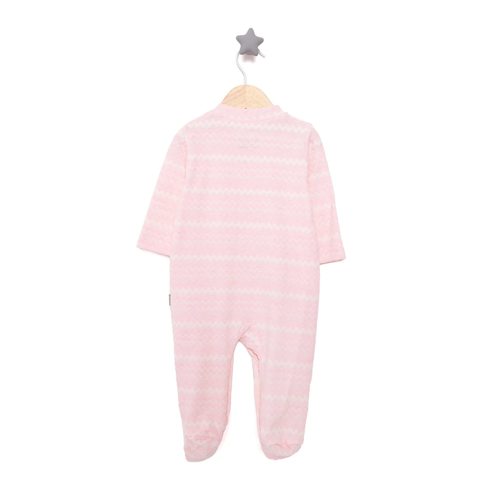 Bebbek Unisex Footed Jumpsuit - Light Pink - ebebek - Black Friday