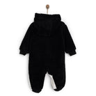 Midimod Newborn Welsoft Footed Jumpsuit - Black - ebebek - Black Friday