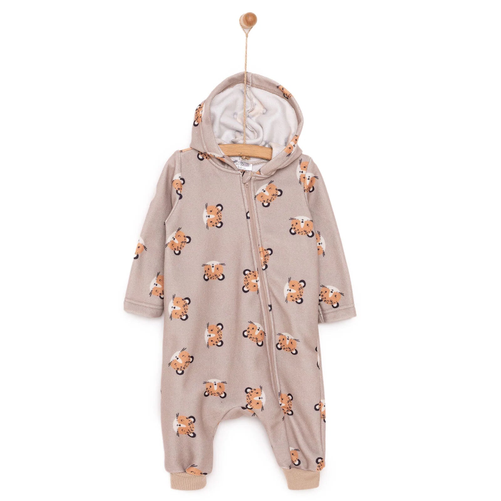 HelloBaby Fleece Jumpsuit - Printed - ebebek - Black Friday
