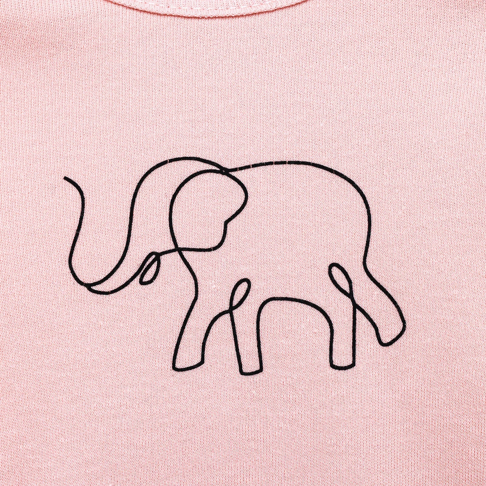 HelloBaby Long Sleeve Bodysuit - Light Pink - ebebek - Black Friday