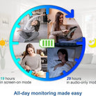 VTech VM819 2.8" Digital Video Baby Monitor with Adjustable Camera - VTech - ebebek