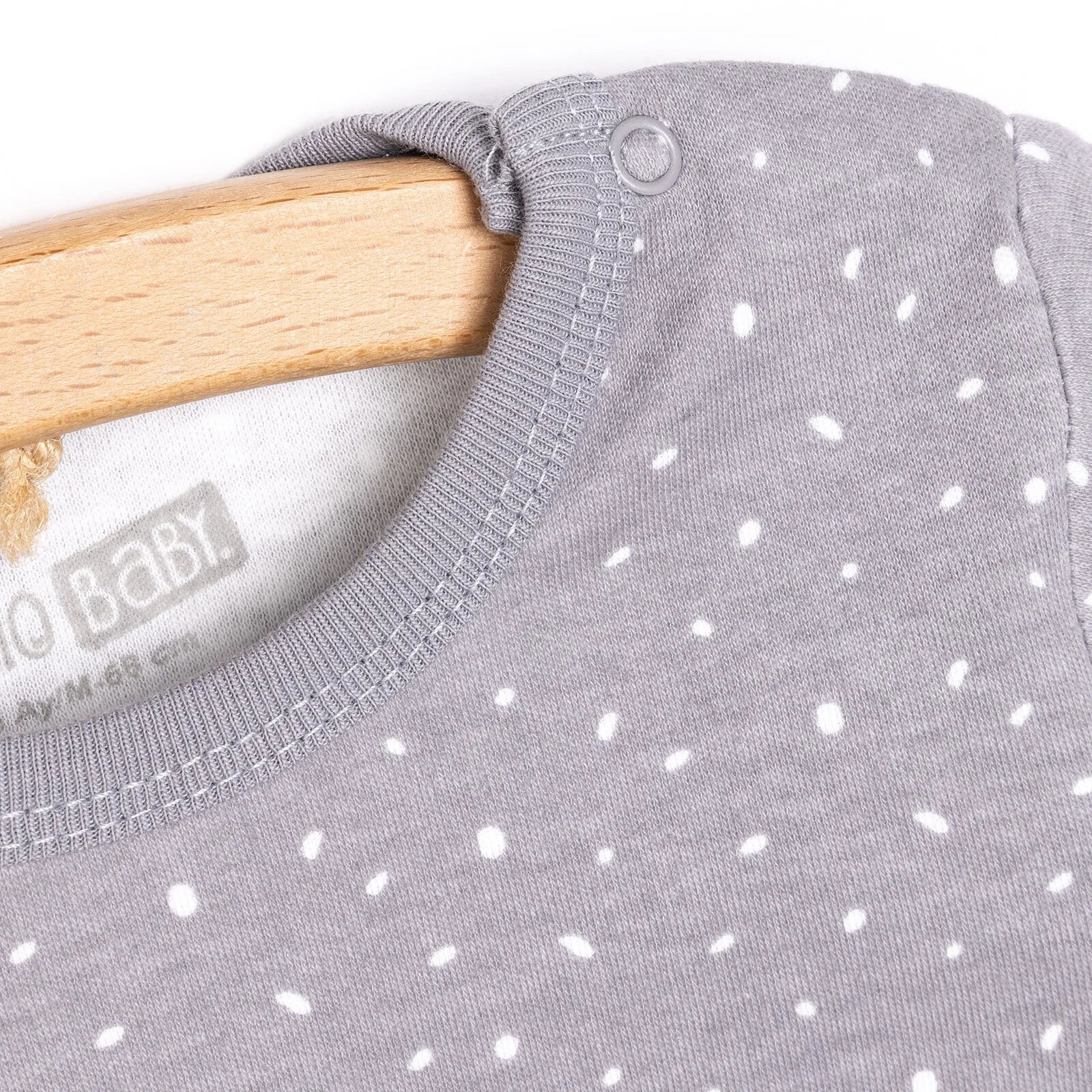 HelloBaby Girl Long Sleeve Bodysuit - Anthracite - ebebek - Black Friday