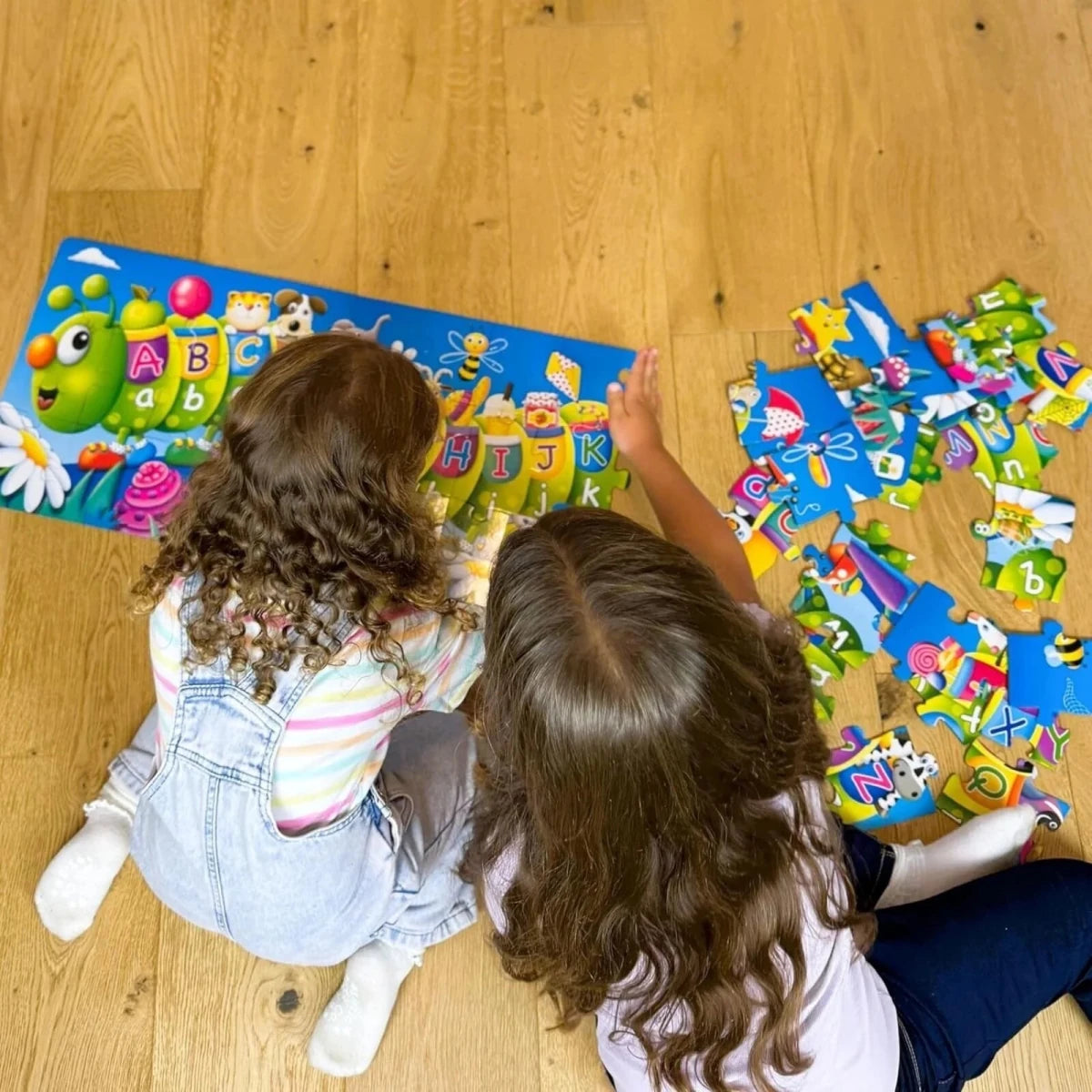 Long & Tall Puzzle ABC Caterpillar Letters - ebebek