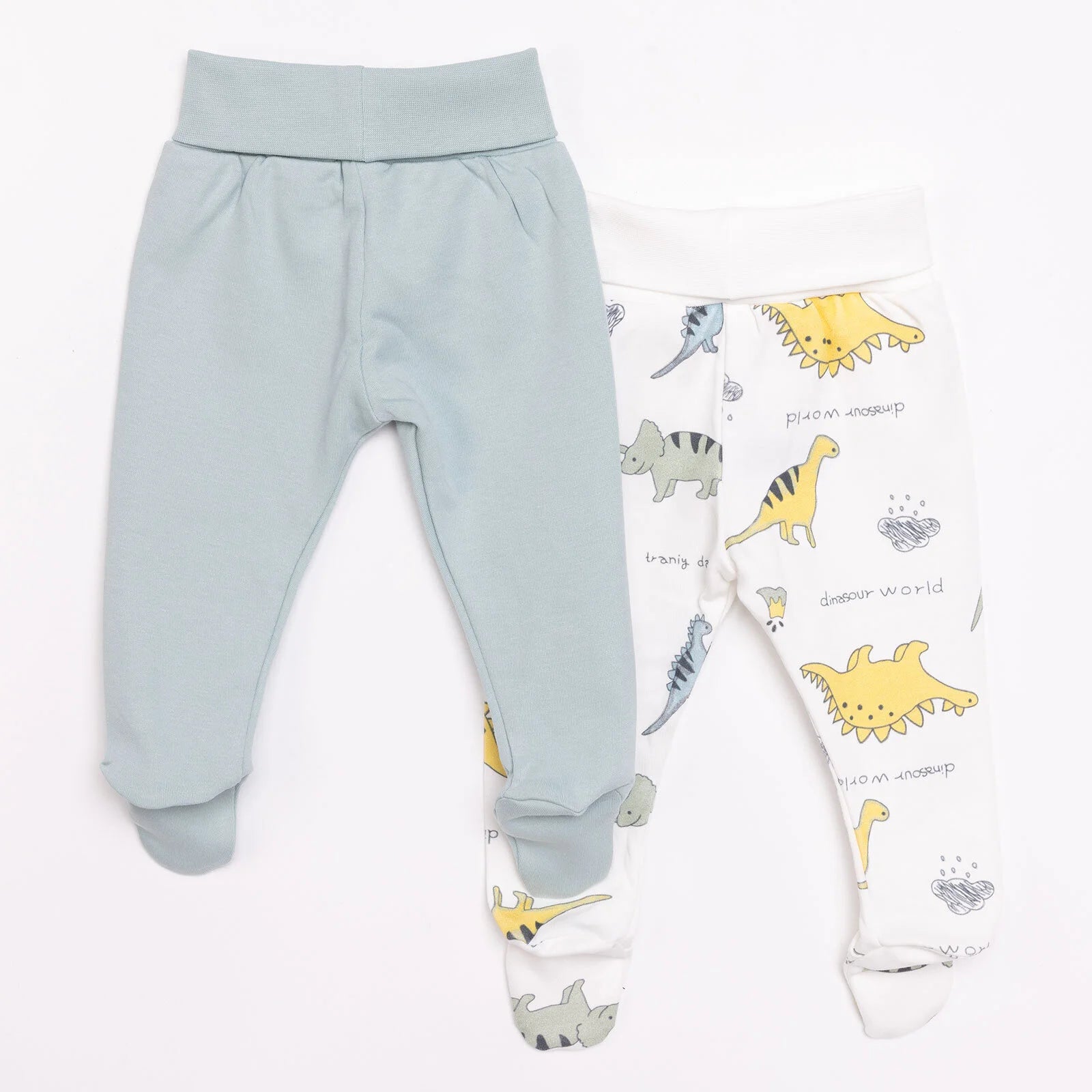 Tiffany 2 Piece Footed Bottom - Light Green - ebebek - Black Friday