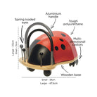 Wheely Bug Small Ride On - Ladybird - ebebek - Black Friday