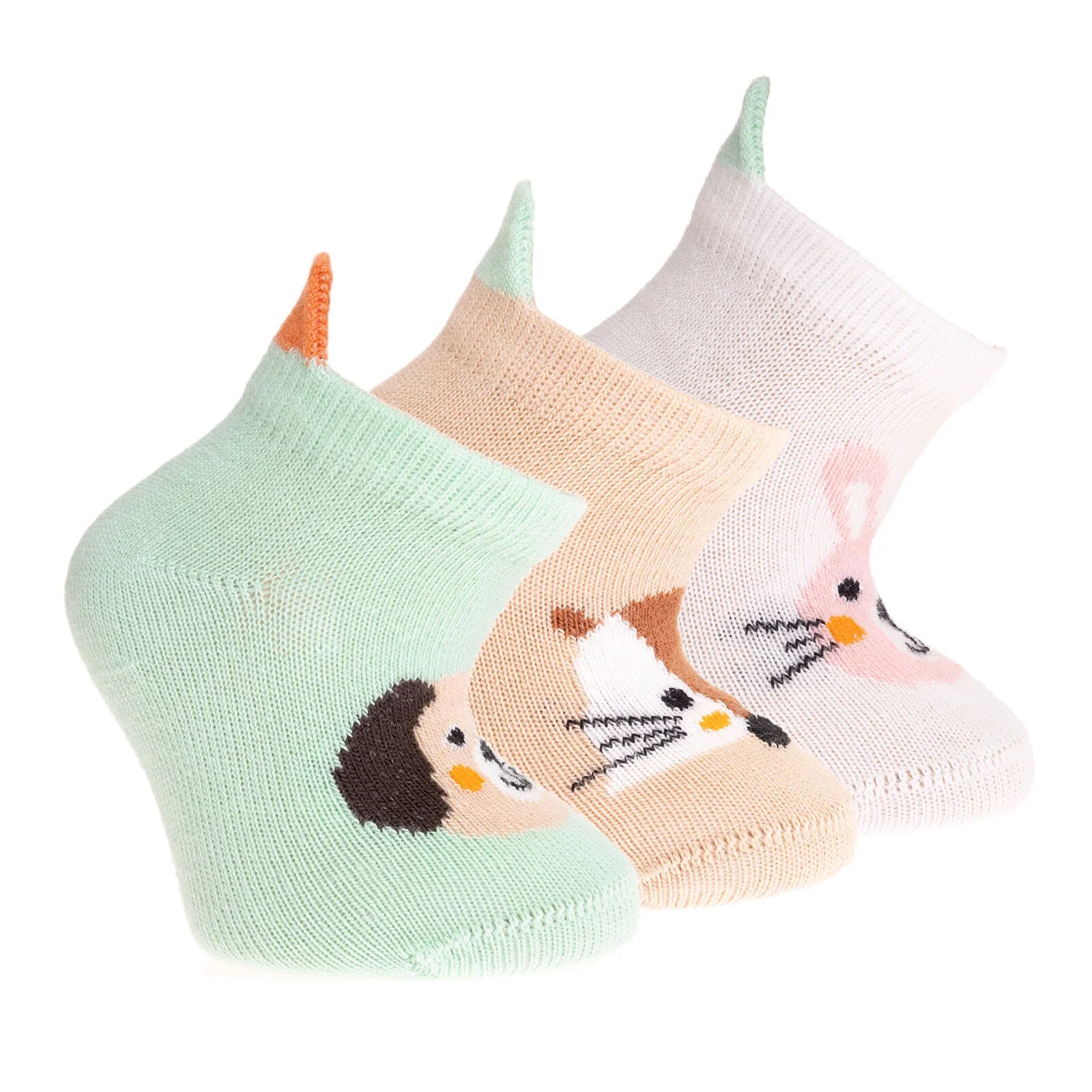HelloBaby Baby Girl Socks 3 Pcs - White - ebebek - Black Friday