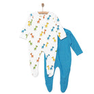 HelloBaby Newborn Boy Footed Jumpsuit - Ecru - ebebek - Black Friday