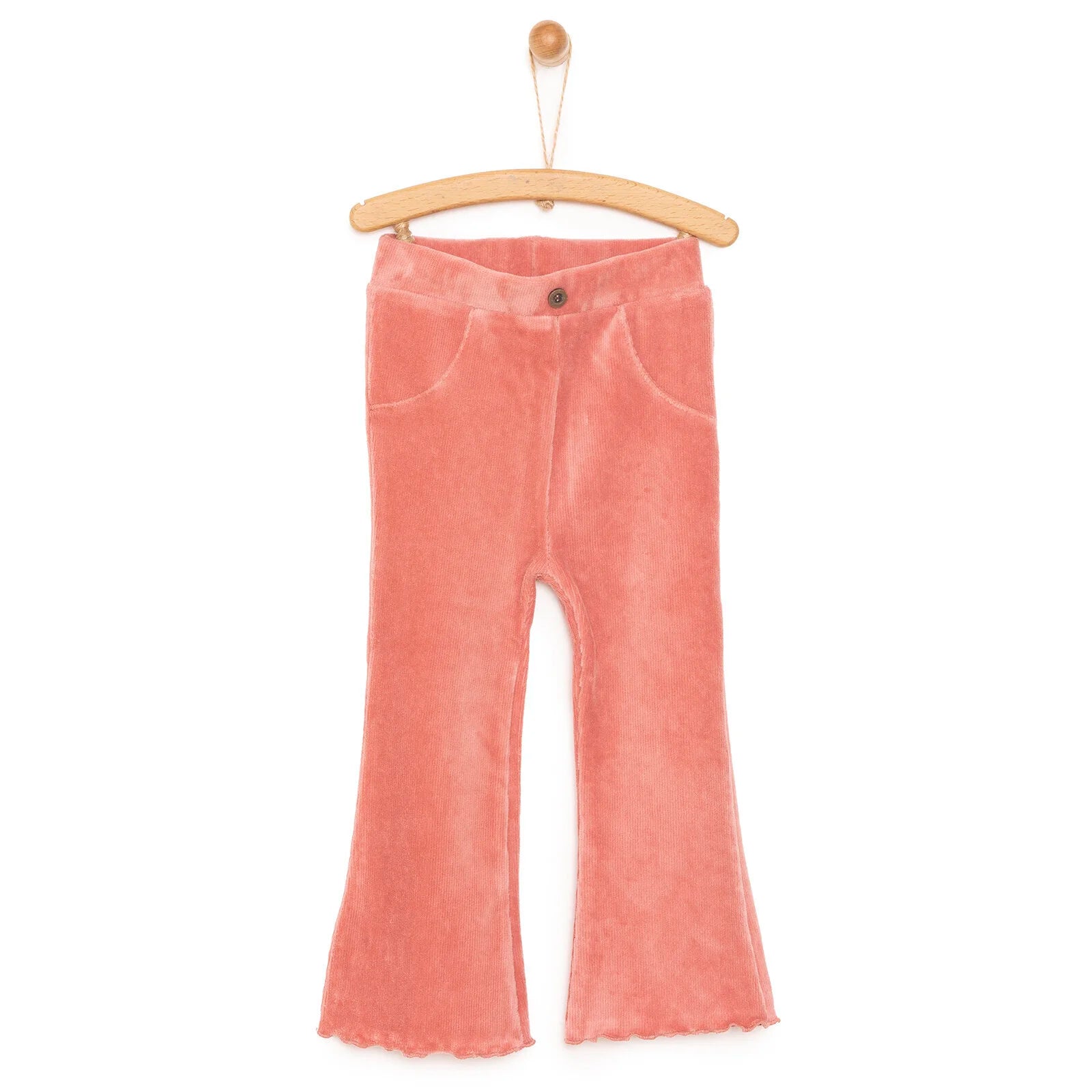 HelloBaby Winter Fairytale Girl Velvet Leggings - Light Pink - ebebek - Black Friday