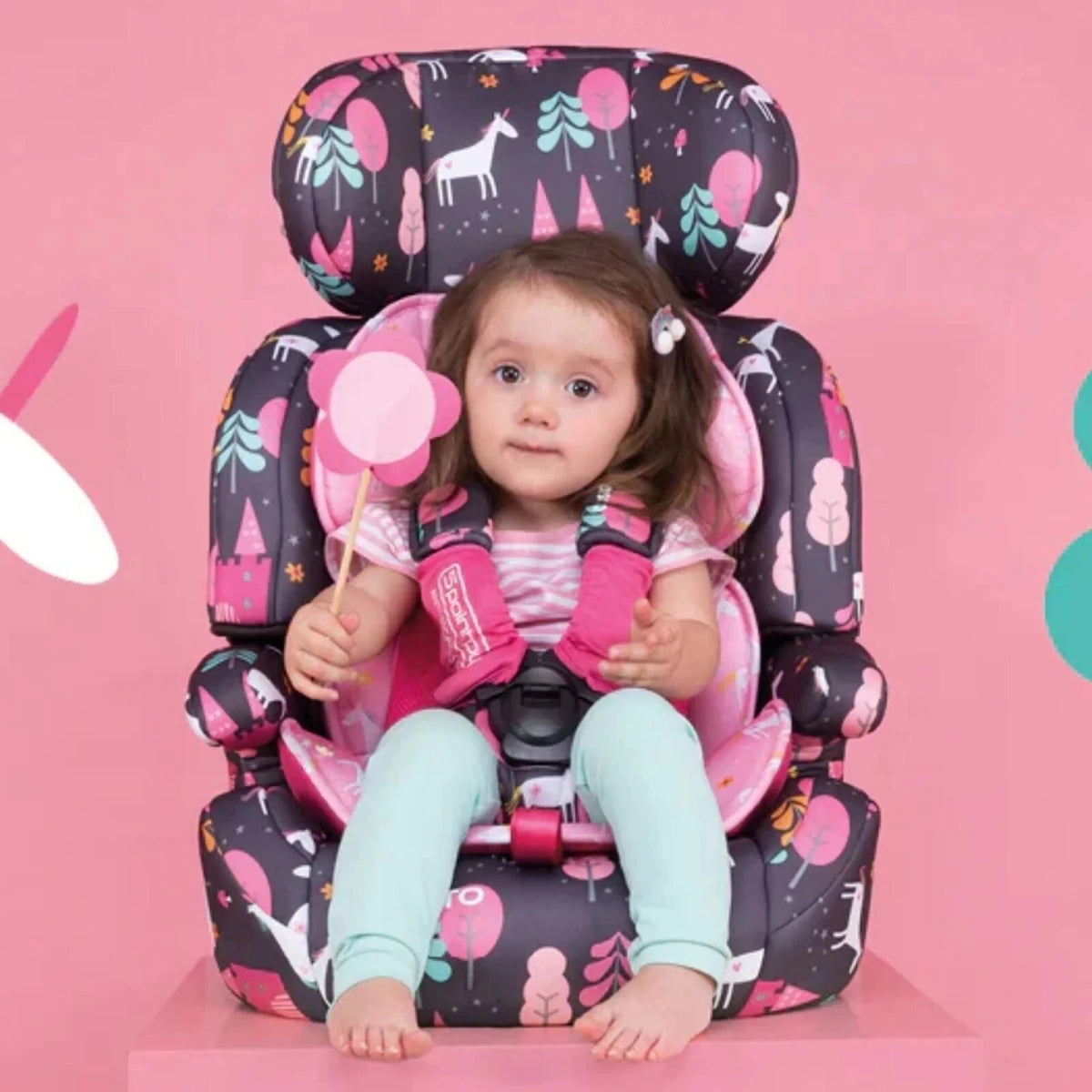 Cosatto Zoomi Group 1/2/3 Car Seat - Pretty Flamingo Pretty Flamingo - ebebek
