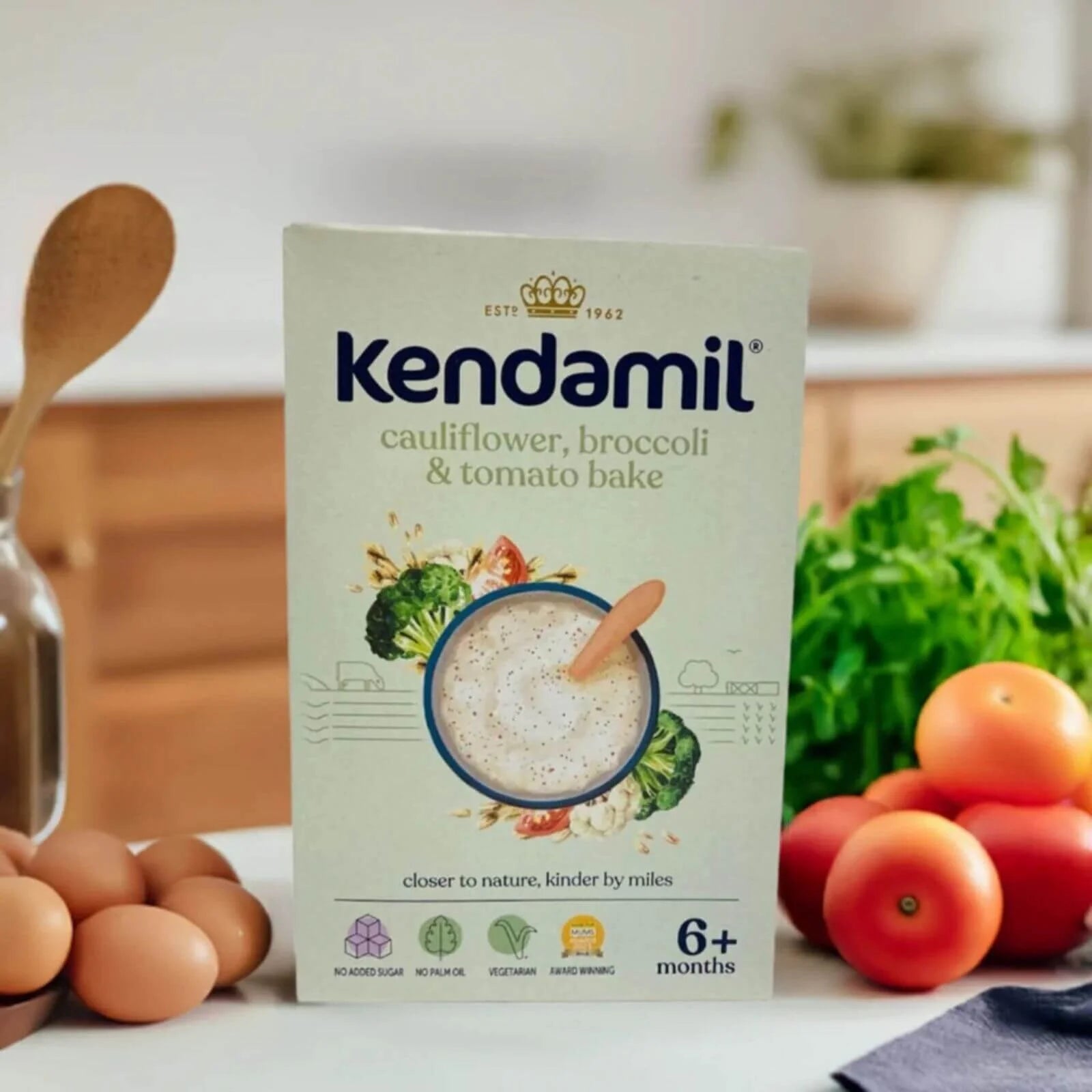 Kendamil Cauliflower Broccoli & Tomato Bake 6+ months 150g - ebebek - Black Friday