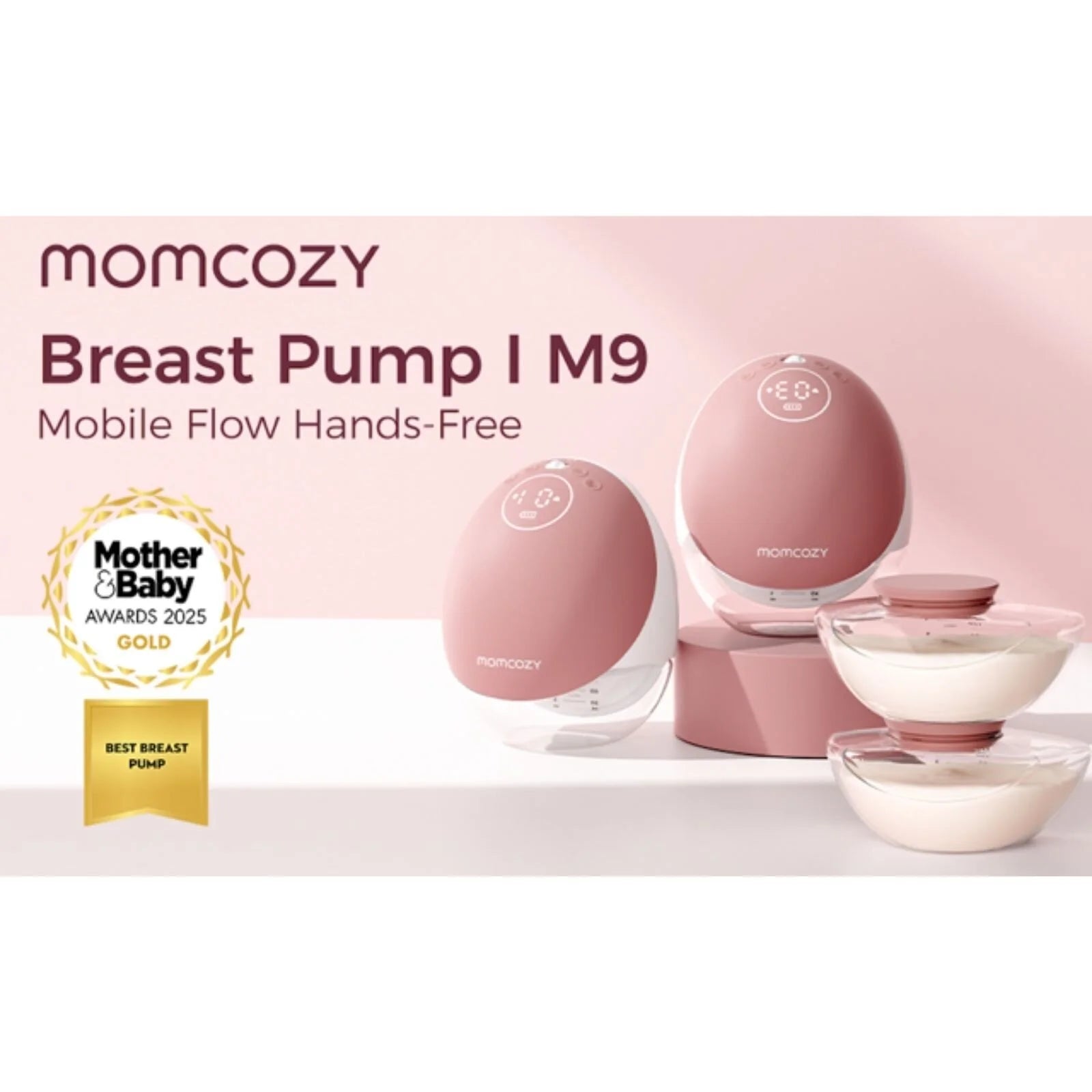 Momcozy M9 Mobile Flow Single Electric Breast Pump Bundle 2 pcs - ebebek - Black Friday