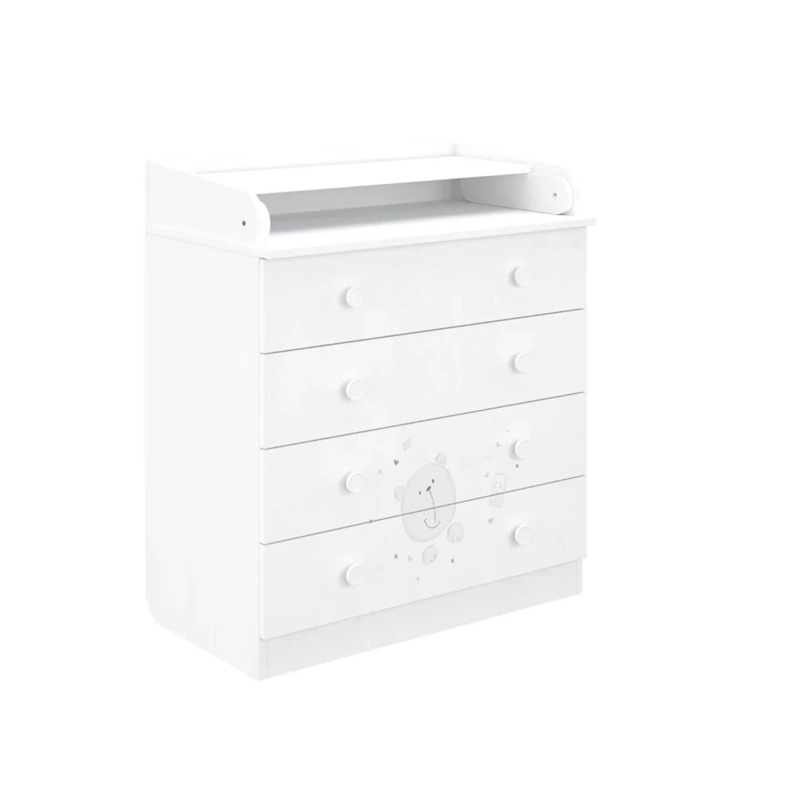 Shefa Kids 800 Teddy Changing Dresser - White - ebebek - Black Friday