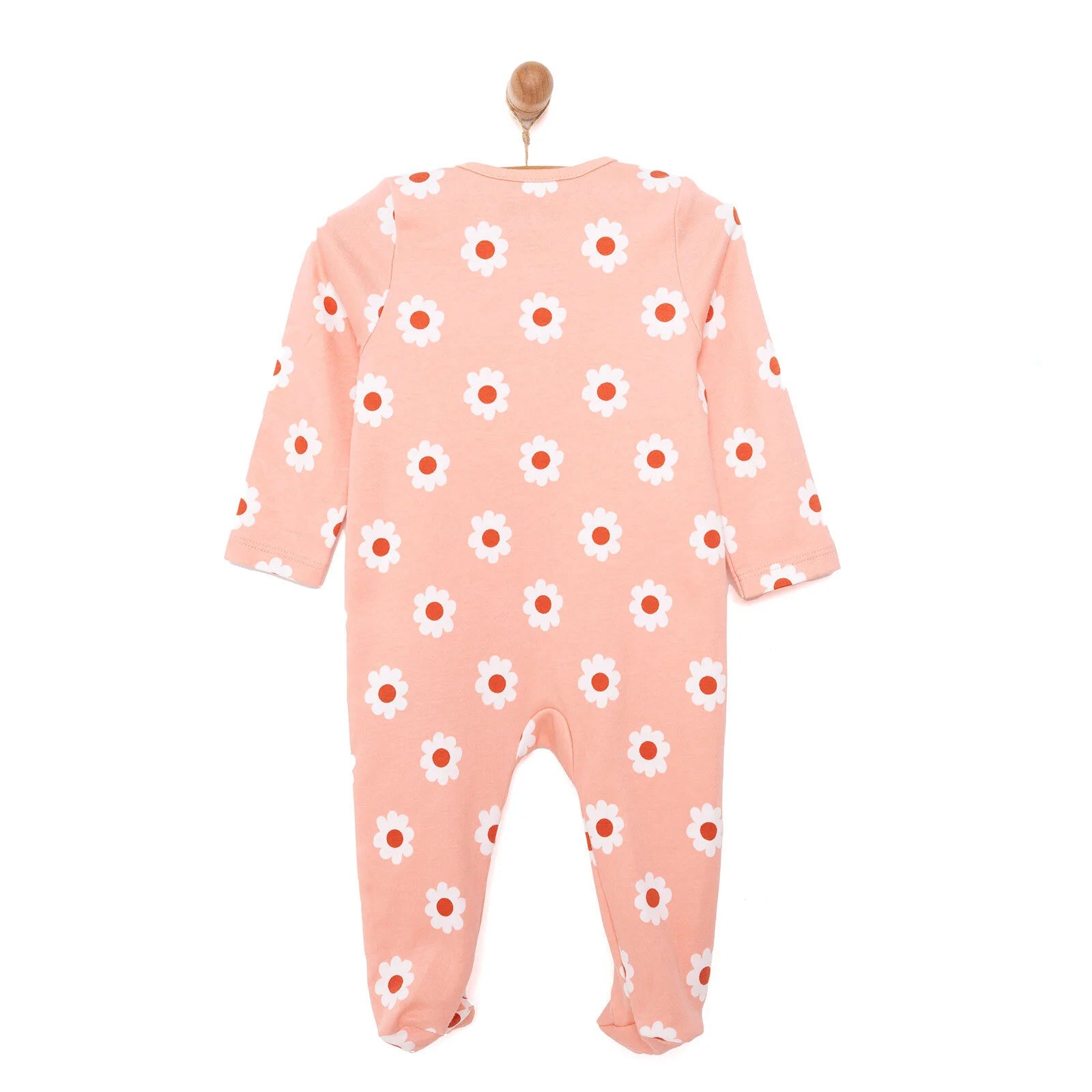 HelloBaby Newborn Baby Girl Footed Jumpsuit - Pink - ebebek - Black Friday