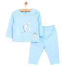 HelloBaby Boy Long Sleeve Pyjamas Set - Light Blue - ebebek - Black Friday