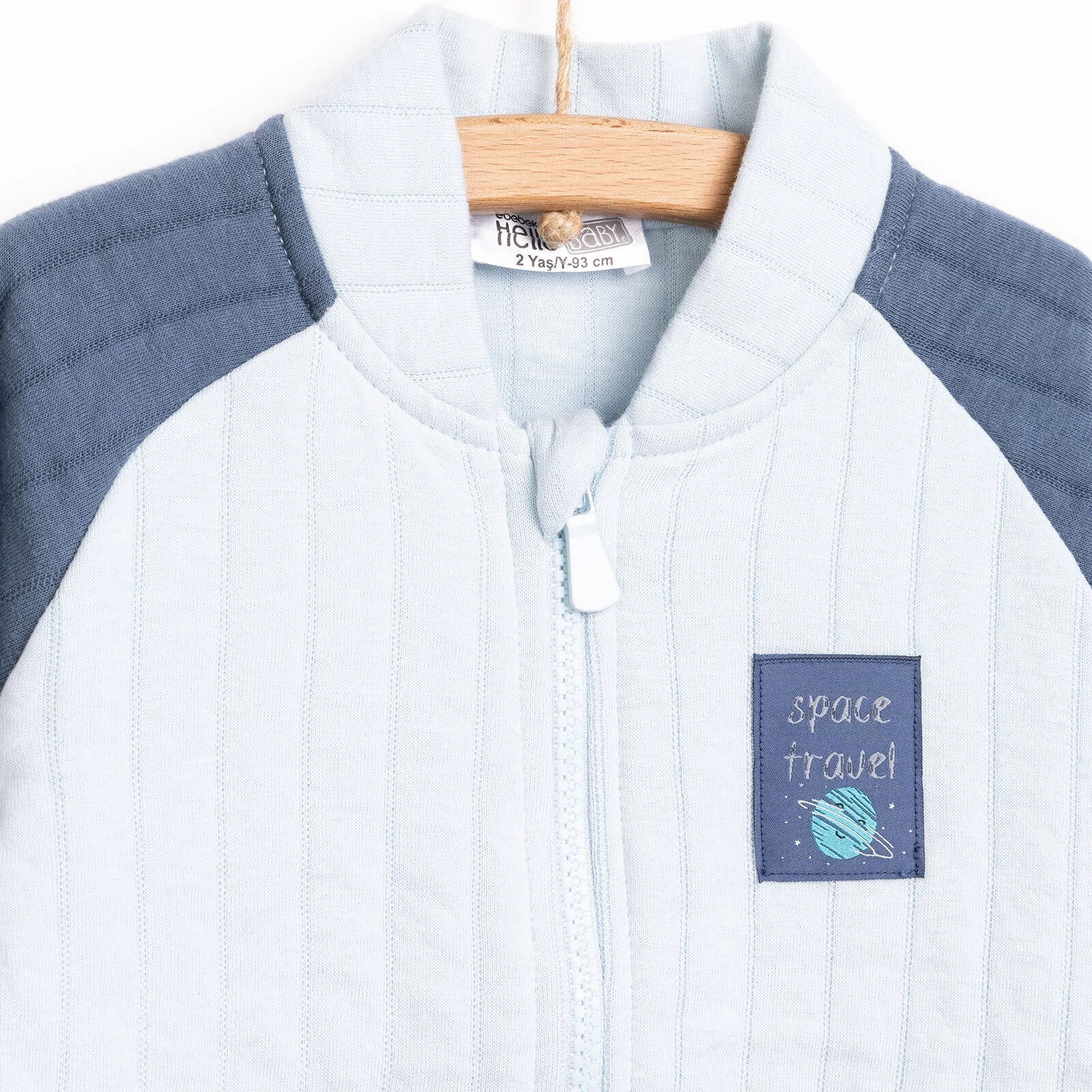 HelloBaby SPACE Boy Coat - Light Blue - ebebek - Black Friday