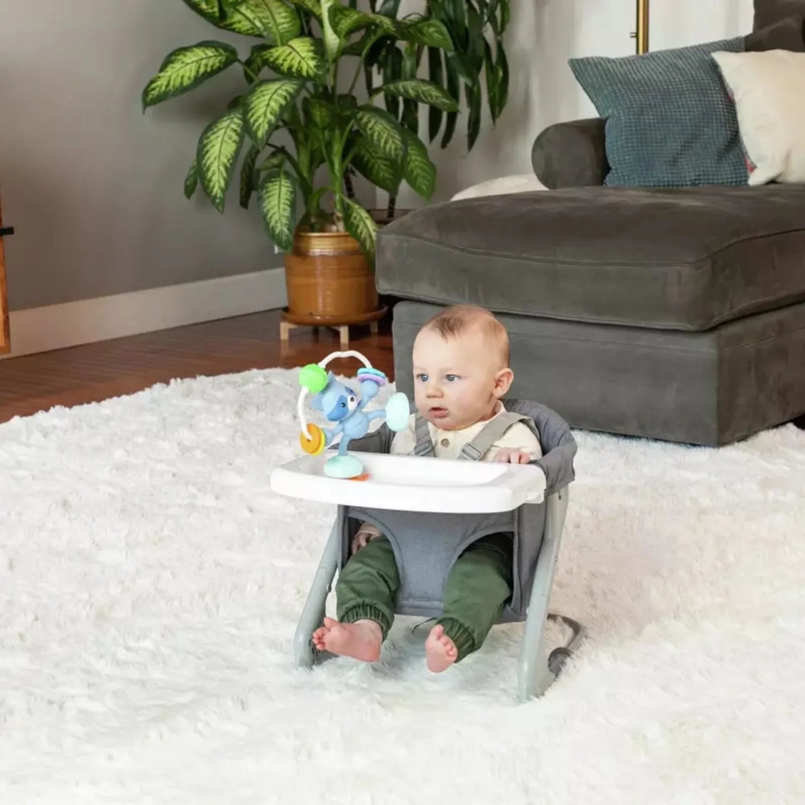 Infantino Stick & Spin High Chair Pal - Racoon - ebebek - Christmas