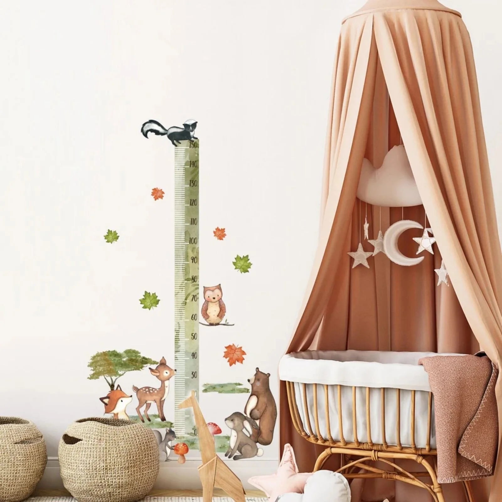 Live Vida Woodland Height Chart Sticker - ebebek - Black Friday